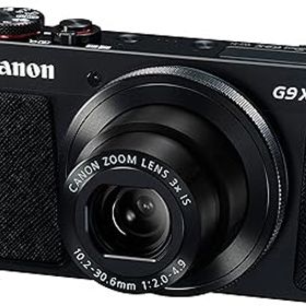 【中古】［非常に良い］Canon デジタルカメラ PowerShot G9 X(ブラック) 光学3.0倍ズーム 1.0型センサー PSG9X(BK)
