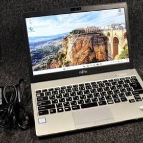 富士通 LIFEBOOK S937/T (SSD:256GB/Win11インストール済) (Corei5 7300U RAM:8GB SSD:256GB DVDマルチ 13.3'TFT WIFI (管:S40