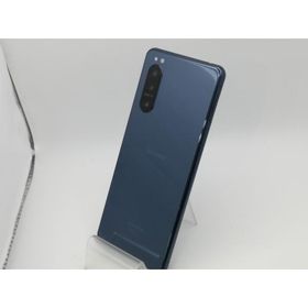 【中古】SONY docomo 【SIMロック解除済み】 Xperia 5 II ブルー 8GB 128GB SO-52A【新橋烏森通り】保証期間１ヶ月【ランクA】