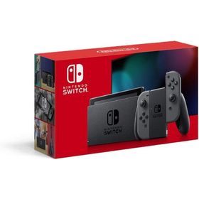 Nintendo Switch 本体 (ニンテンドースイッチ) Joy-Con(L)/(R) グレー(バッテリー持続時間が長くなったモデル) HAD 使用感あり 完品