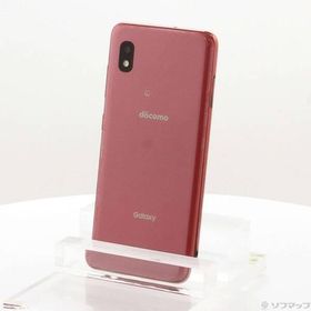 〔中古〕GALAXY(ギャラクシー) GALAXY A21 64GB レッド SC-42A docomoロック解除SIMフリー〔196-ud〕
