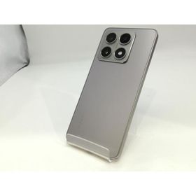 【中古】Xiaomi UQmobile 【SIMフリー】 Xiaomi 14T 12GB 256GB チタングレー XIG07【浜松駅前】保証期間１ヶ月【ランクB】