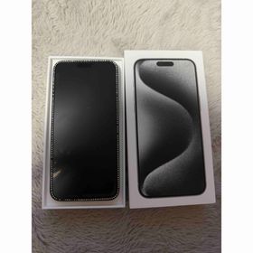 アップル(Apple)の美品iPhone15 Pro Max 256GB ホワイトチタニウム(スマートフォン本体)