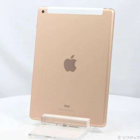 〔中古品〕 iPad 第6世代 32GB ゴールド MRM02J／A docomoロック解除SIMフリー【344】