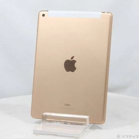 〔中古品〕 iPad 第6世代 32GB ゴールド MRM02J／A auロック解除SIMフリー【348】