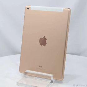 〔中古品〕 iPad 第6世代 32GB ゴールド MRM02J／A auロック解除SIMフリー【258】