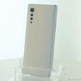 【中古】LG(エルジー) LG VELVET 128GB オーロラホワイト L-52A docomoロック解除SIMフリー 【262-ud】