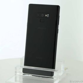 〔中古〕SAMSUNG(サムスン) GALAXY Note9 128GB ミッドナイトブラック SC-01L docomoロック解除SIMフリー〔196-ud〕
