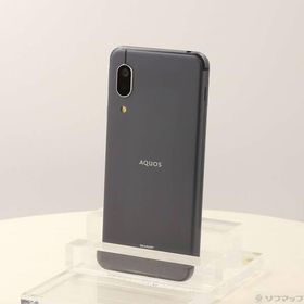 〔中古〕SHARP(シャープ) AQUOS sense3 lite 64GB ブラック SH-RM12 楽天 SIMフリー〔349-ud〕