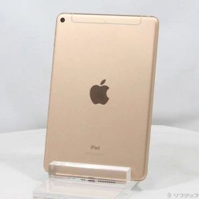 〔中古品〕 iPad mini 第5世代 64GB ゴールド MUX72J／A auロック解除SIMフリー【305】
