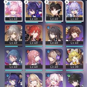 崩壊スターレイル引退アカウント | 崩壊スターレイル(崩スタ)のアカウントデータ、RMTの販売・買取一覧