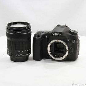 〔中古〕Canon(キヤノン) EOS 70D (W) EF-S18-135 IS STM レンズキット (2020万画素／SDXC)〔196-ud〕