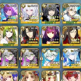 ⑩【聖晶石2000↑】Lv.120オルガマリー宝具5➕宝具5リリス➕黒聖杯×4➕幻想の姫×4 | FGOのアカウントデータ、RMTの販売・買取一覧