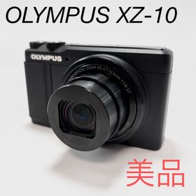 オリンパス(OLYMPUS)の【美品】OLYMPUS XZ-10 ブラック デジタルカメラ(コンパクトデジタルカメラ)