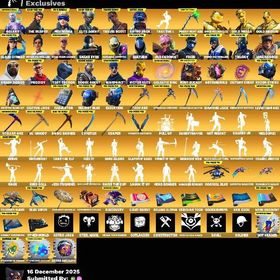 ギャラクシー/エリエジェ/ミンティー/480エモート/スキン大量垢 | フォートナイト(Fortnite)のアカウントデータ、RMTの販売・買取一覧