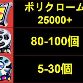 ポリクローム25000-45000個+暗号化マスターテープ5-30個 | ゼンゼロ(ゼンレスゾーンゼロ)のアカウントデータ、RMTの販売・買取一覧