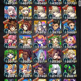 💎販売！画像で所持！オーブ3651個！ランク2 | モンストのアカウントデータ、RMTの販売・買取一覧