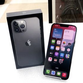 Apple(アップル) iPhone 13 Pro Max 128GB グラファイト MLJ43J/A SIMフリー/au○判定