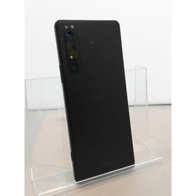 【中古】SONY 国内版 【SIMフリー】 Xperia 1 II フロストブラック 12GB 256GB XQ-AT42【秋葉3号】保証期間１ヶ月【ランクB】