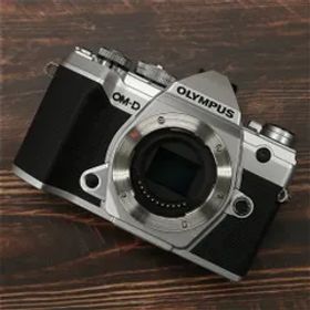 【極上品】 Olympus OM-D E-M5 Mark III シルバー #6701