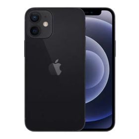 【中古】【SIMロック解除済】au iPhone12 mini A2398 (MGA03J/A) 64GB ブラック Apple スマホ スマートフォン 当社3ヶ月間保証 送料無料 イオシス