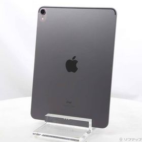 〔中古〕Apple(アップル) iPad Pro 11インチ 512GB スペースグレイ MTXT2J／A Wi-Fi〔377-ud〕