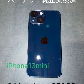 【極美品】iPhone 13 mini 256GB 純正電池交換済 94%