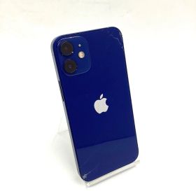 iPhone 12 mini 128GB ブルー Softbank 白ロム 74%【難有】【最速発送】