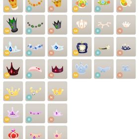 ddクラウン/ddティアラ バラ売り | リヴリーアイランドのアイテム、RMTの販売・買取一覧