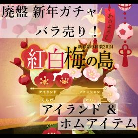 バラ売り 《紅白梅の島 新春彩り和装2024 》 | リヴリーアイランドのアイテム、RMTの販売・買取一覧