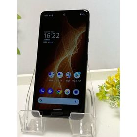 au SHARP AQUOS sense 5G SHG03 ブラック SIMロック解除済み SIMフリー Android スマートフォン 64GB★ A9164