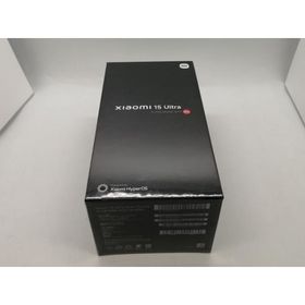 【未使用】Xiaomi 国内版【SIMフリー】 Xiaomi 15 Ultra (フォトグラフィーキット付き) シルバークローム 16GB 1TB【OSU301】保証期間３ヶ月