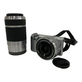 【中古】 SONY α NEX-5T SELP1650 SEL55210 16-50mm 55-210 レンズセット カメラ 中古 B10732666