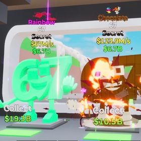 2体セット 🗼🚽 付きチョコレート 67 虹 レインボー67 格安 最安値販売 即購入可！ | フォートナイト(Fortnite)のアカウントデータ、RMTの販売・買取一覧