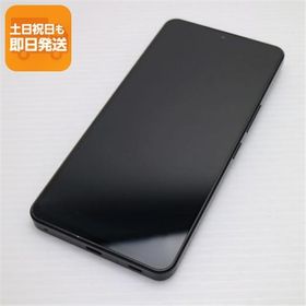 超美品 SoftBank AQUOS R7 A202SH ブラック スマホ 白ロム 中古 あすつく 土日祝発送OK