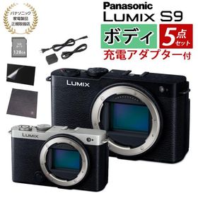 パナソニック ミラーレスカメラ LUMIX S9 ボディ DC-S9（SD＆アダプタ等5点セット）