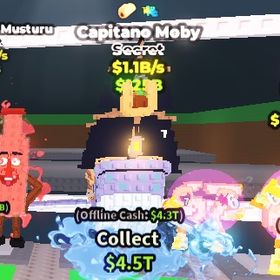 Capitano Moby 異変付き 1.1B/s | ロブロックス(ROBLOX)のアカウントデータ、RMTの販売・買取一覧