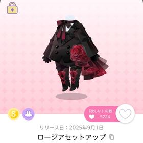 ロージアセットアップ 1点 | ポケコロツイン(ポケツイ)のアカウントデータ、RMTの販売・買取一覧