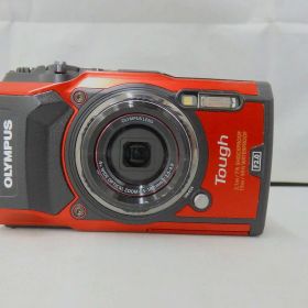 【全品ポイント10倍！要エントリー】オリンパス OLYMPUS デジタルカメラ ブラックxレッド TG-5 【中古】