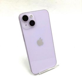アップル(Apple)の【全額返金保証】【最速発送】Apple iPhone iPhone 14 128GB パープル docomo SIMフリー 美品 動作確認済(スマートフォン本体)