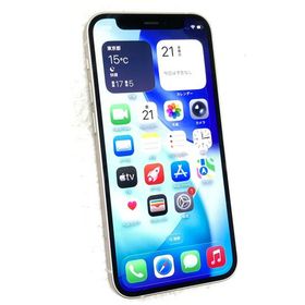 中古 Apple iPhone12 mini 64GB ホワイト MGA63J／A SIMフリー ネットワーク利用制限▲判定