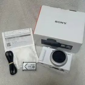 SONY VLOGCAM ZV-1F ホワイト