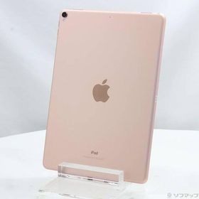 〔中古〕Apple(アップル) iPad Pro 10.5インチ 64GB ローズゴールド FQDY2J／A Wi-Fi〔276-ud〕