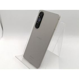 【中古】SONY docomo 【SIMフリー】 Xperia 1 V プラチナシルバー 12GB 256GB SO-51D【横浜】保証期間１ヶ月【ランクB】