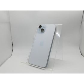 【中古】Apple 国内版 【SIMフリー】 iPhone 15 128GB ブルー MTML3J/A【京都】保証期間１ヶ月【ランクC】