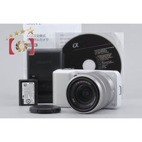 【中古】SONY ソニー α NEX-3N ホワイト + E 18-55mm f/3.5-5.6 OSS SEL1855