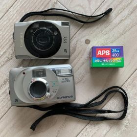 キャノン IXY330 オリンパス APSフィルムカメラ 2台セット★フィルム付