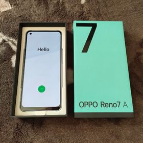 オッポ(OPPO)のOPPO Reno7 A A201OP ドリームブルー本体(スマートフォン本体)