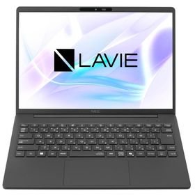 NEC ノートパソコン LAVIE N14 Slim(14型/Windows11/Office2024/Ryzen 5 8640U/メモリ16GB/SSD 512GB)フロストブラック PC-N145DKAB 返品種別A