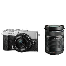 新品 OM SYSTEM PEN E-P7 EZダブルズームキット シルバー